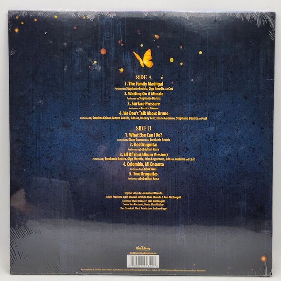 Disney Encanto Translucent Green Vinyl LP Collectible Poster Target Exclusive - Picture 3 of 5